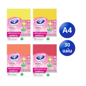 สติกเกอร์กระดาษชนิดสีหวาน